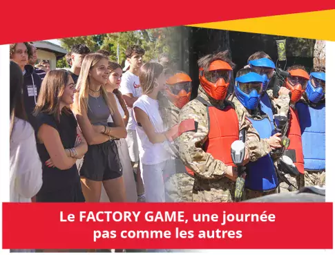   LE FACTORY GAME, une journée d’intégration pas...


