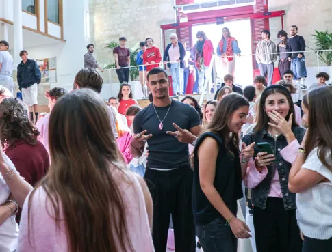 Notre école se mobilise pour Octobre Rose 