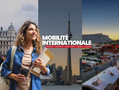 Exp&eacute;riences &agrave; l'&eacute;tranger &agrave; partir de la 1&egrave;re ann&eacute;e