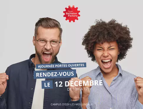 Découvrez le programme de notre Journée Portes Ouvertes du samedi 12 décembre