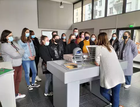 Rencontre entre les Bachelor Tourisme et les Champs Libres de Rennes