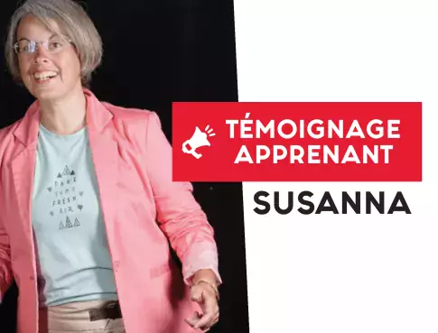 Témoignage de Susanna, sa reconversion dans le domaine du Tourisme