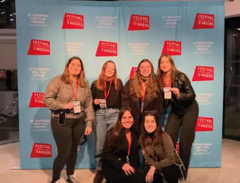 Nos étudiants ont été bénévoles lors du Festival Premiers Plans 